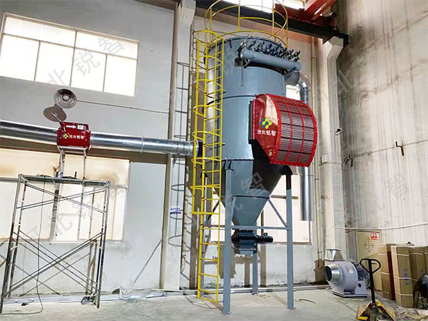 隔爆翻板閥、無火焰爆炸泄壓裝置安裝